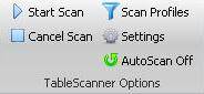 Table scanner